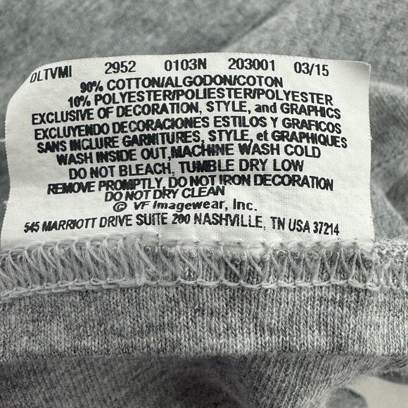 Pittsburgh Pirates MLB T-Shirt Gray Black Logo Womens Large Baseball Fan Gear - Picture 5 of 5